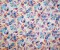 Magenta Purple-Blue-Multi Ditsy Floral Printed Poly Chiffon Woven Fabric By the Yard